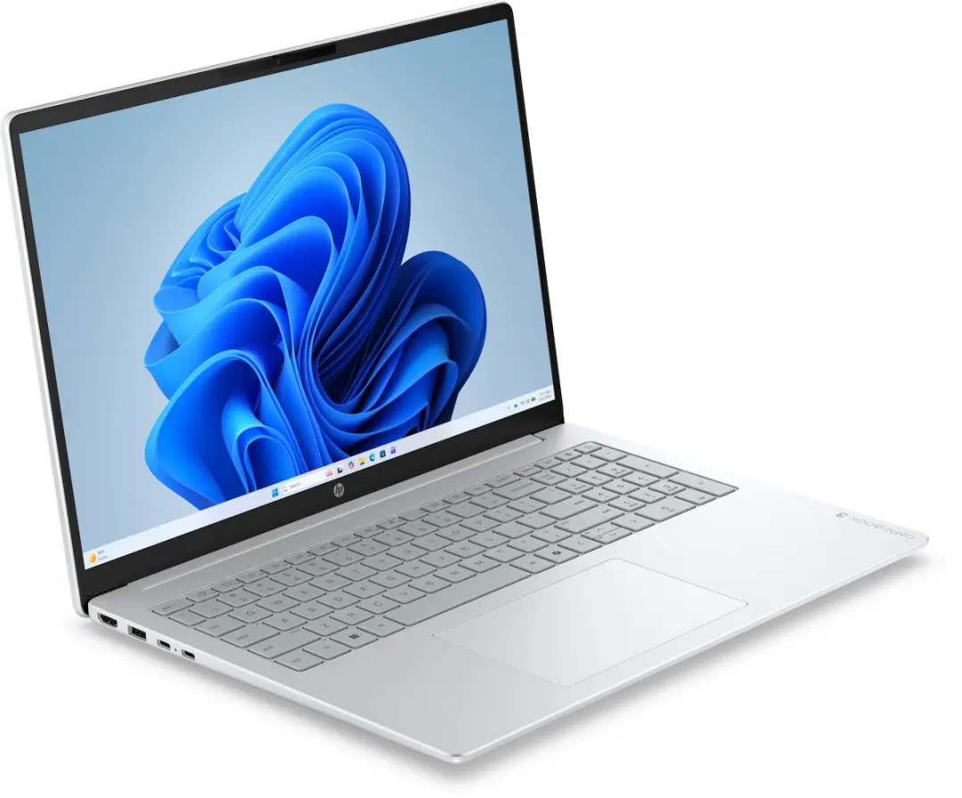 HP OmniBook 3 16-by0058ndx Laptop - 16" 2K 8GB 512GB SSD - Grijs, Zilver