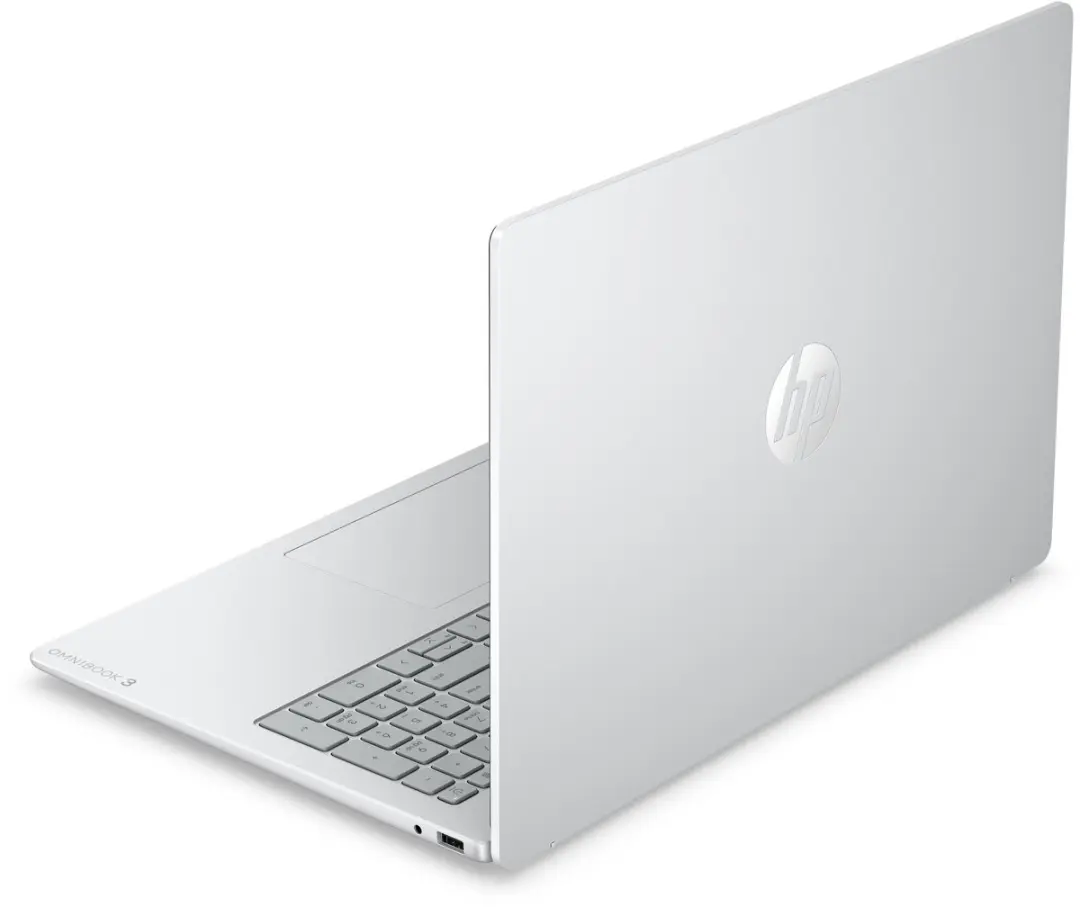HP OmniBook 3 16-by0058ndx Laptop - 16" 2K 8GB 512GB SSD - Grijs, Zilver