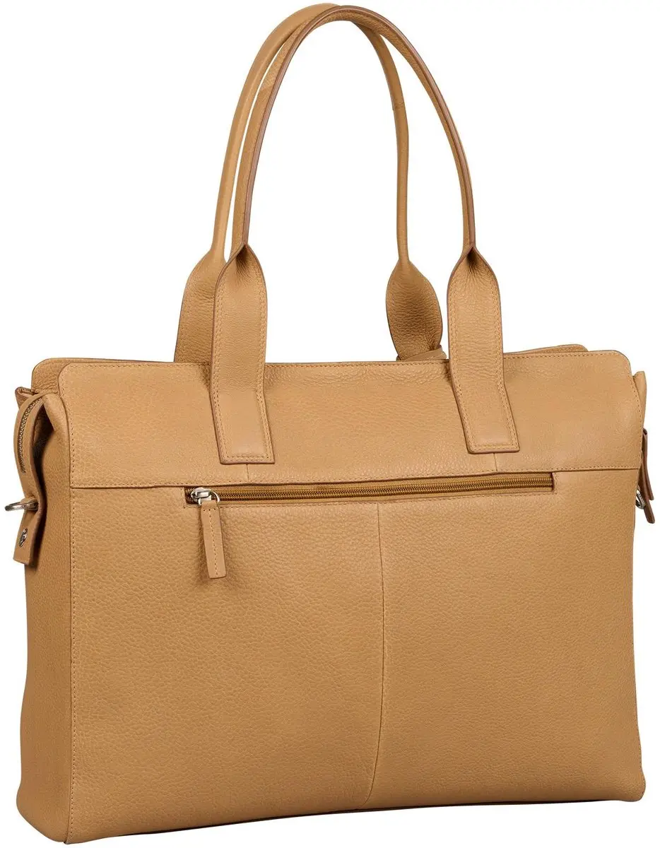 Burkely Soft Skylar Workbag 15.6" Laptoptas - Beige