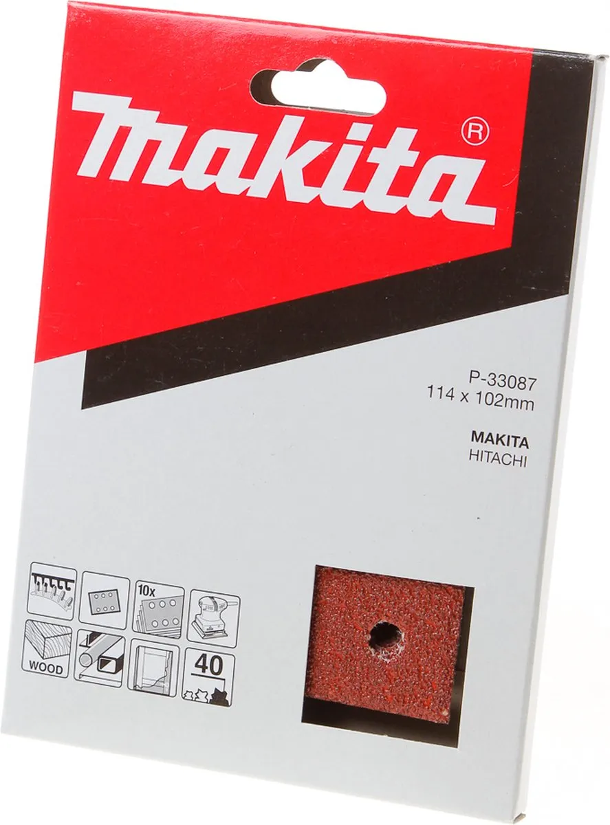 Makita P-33087 Schuurvel Delta Klittenband 114x102mm
