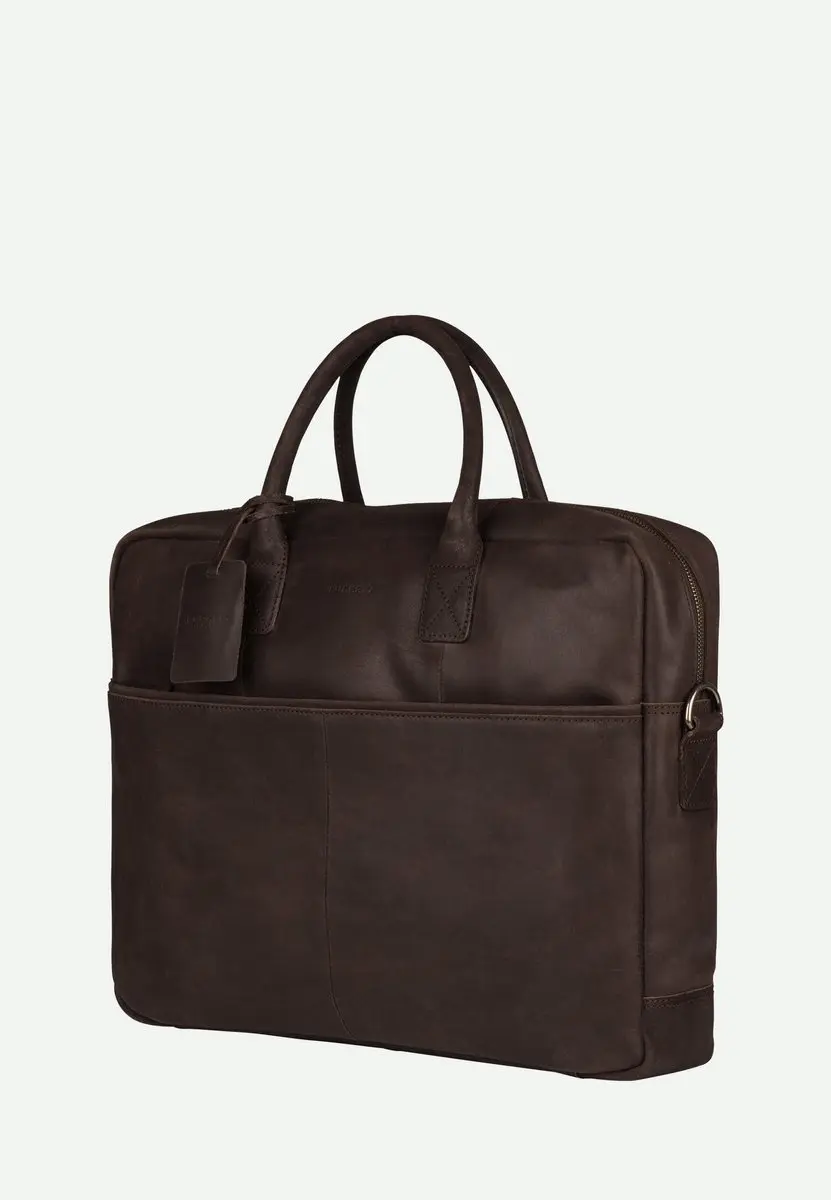 Burkely Fundamentals Vintage Max Worker 17" Laptoptas - 9007339.22.20 - Bruin