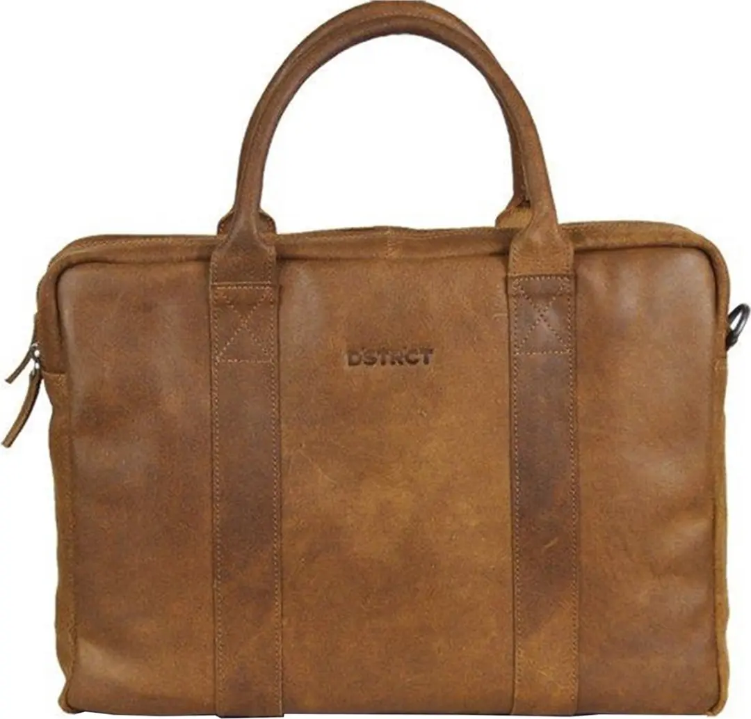 DSTRCT Limited Leren Laptoptas 15,6"
