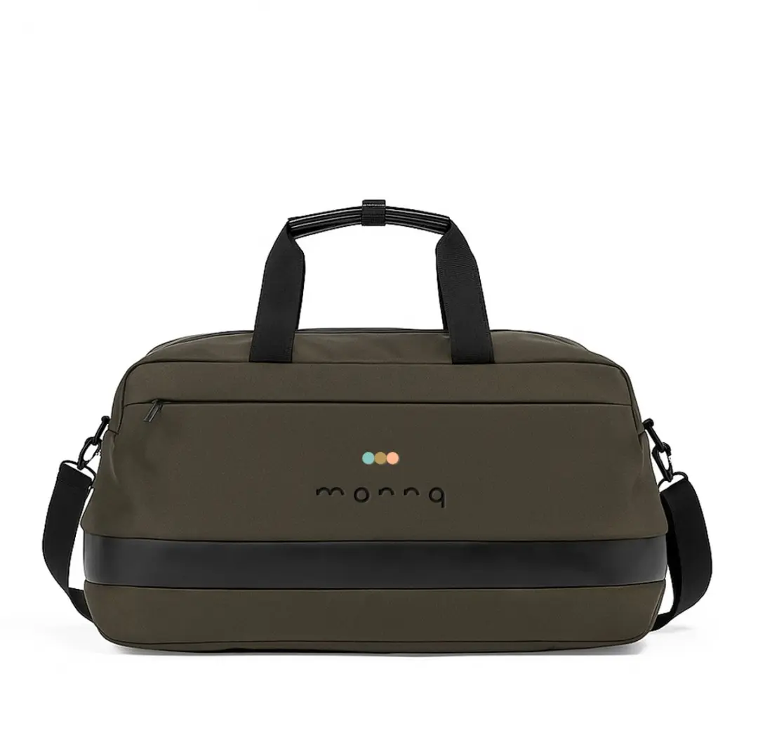 Monnq Duffle Bag Stefano Heavy Green