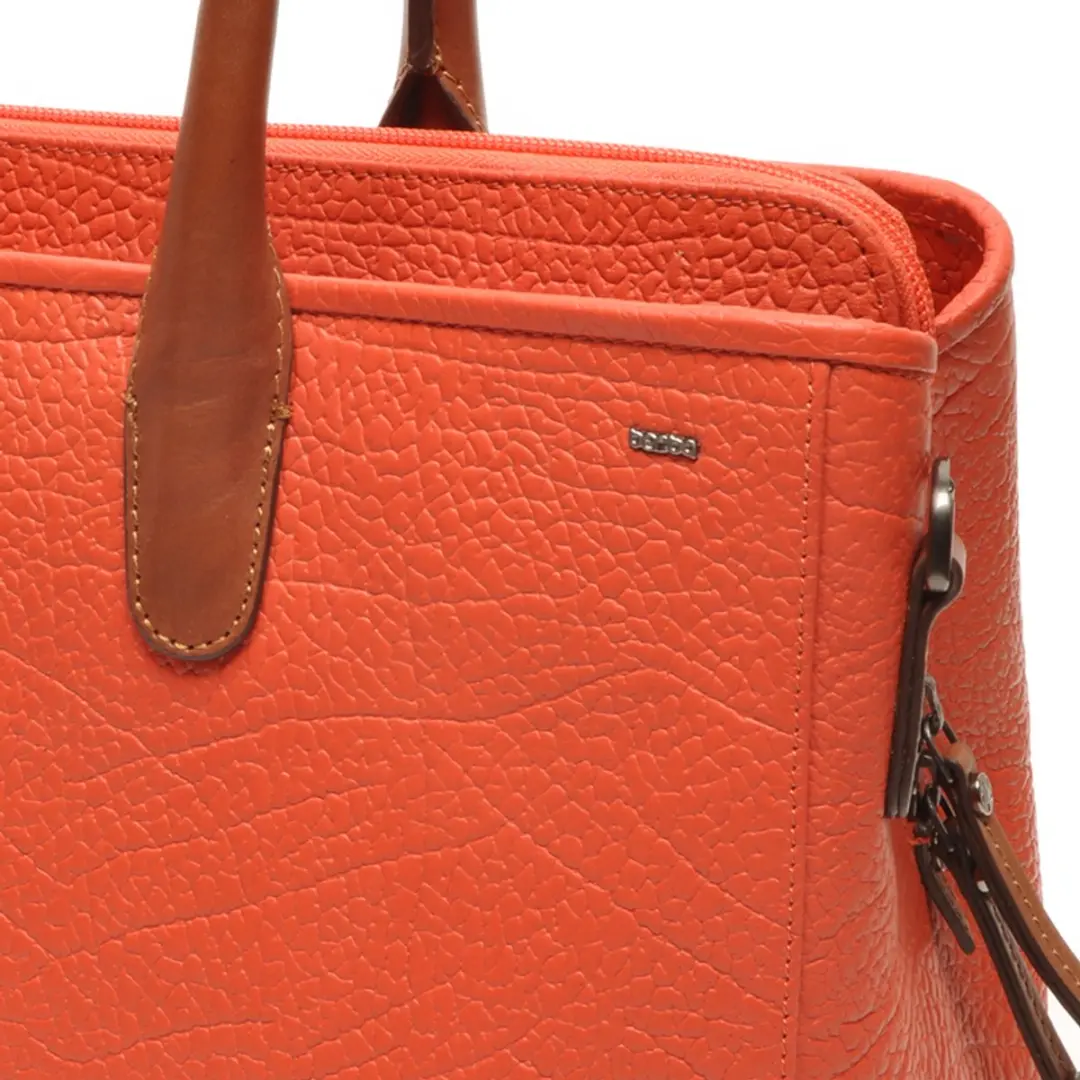 Berba Chamonix Laptoptas 15.6 inch - Oranje Leer
