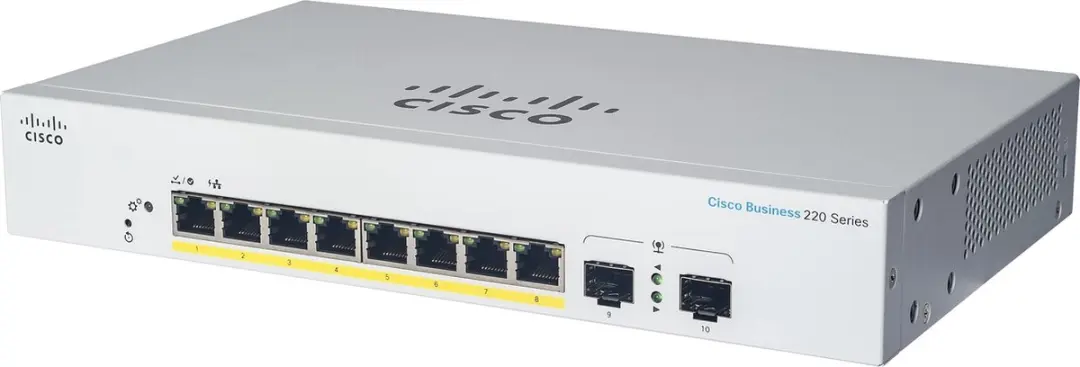 Cisco CBS220-8T-E-2G-EU Managed Switch