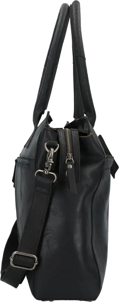 Burkely Fundamentals Vintage Doris Laptopbag 15.6" - Zwart