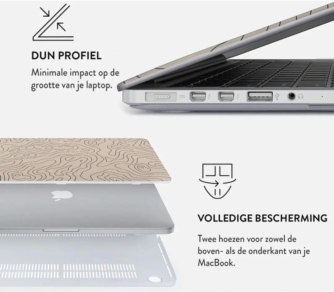 Burga Hard Case MacBook Air 13 (2022) M2 - Wild Terrain