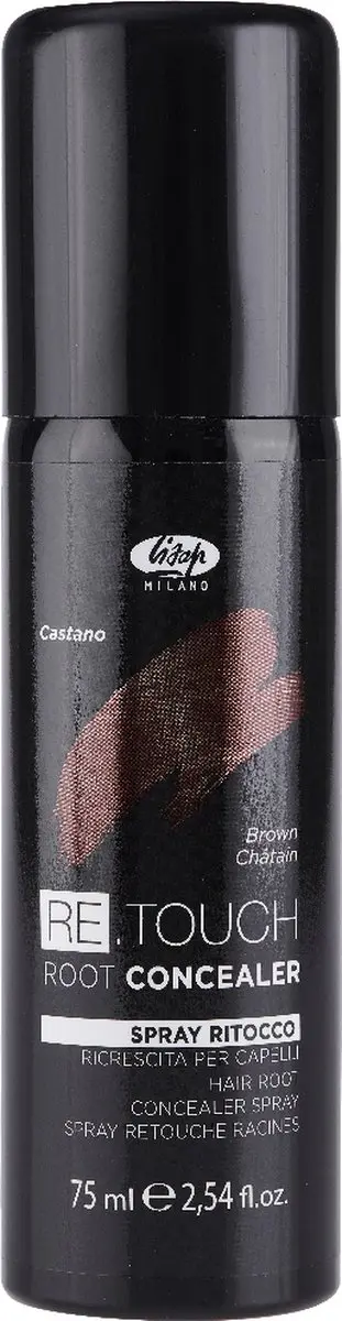 Lisap Spray Color Retouch Root Concealer Bruin 75ml