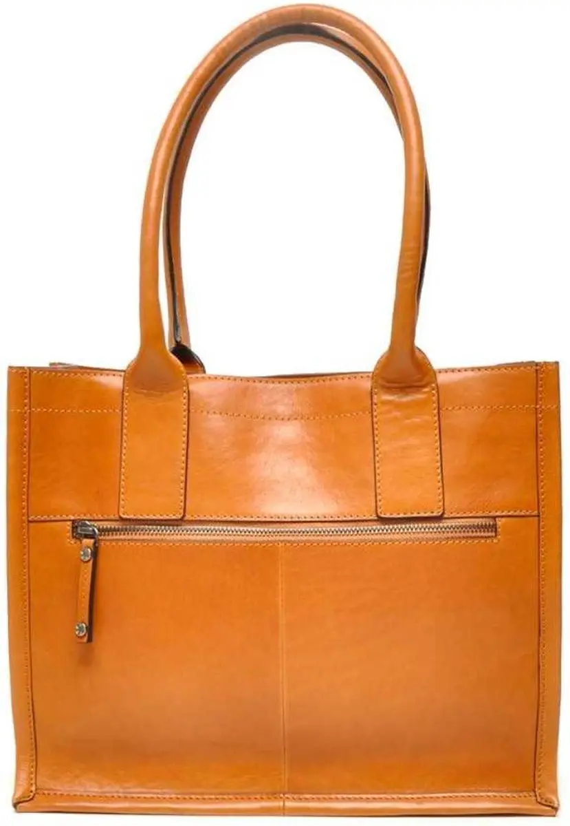 Berba Icons 885-115 Dames Leren Handtas - Nude