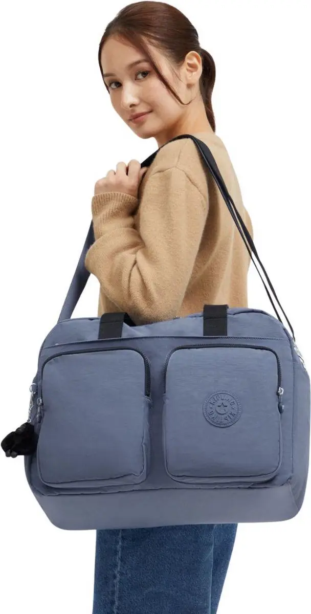 Kipling Defea XL Weekendtas 16 inch - Blue-lover