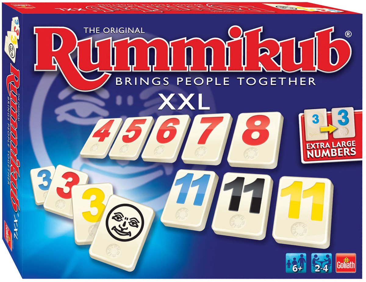 Goliath Rummikub The Original XXL - Bordspel - Gezelschapsspel