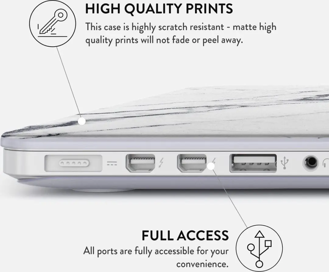Burga Hard Case MacBook Pro 16 2021 Satin White - 122100