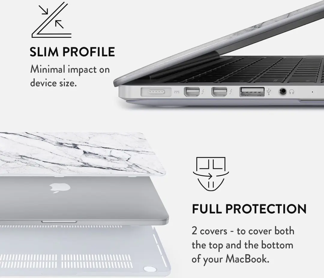 Burga Hard Case MacBook Pro 16 2021 Satin White - 122100