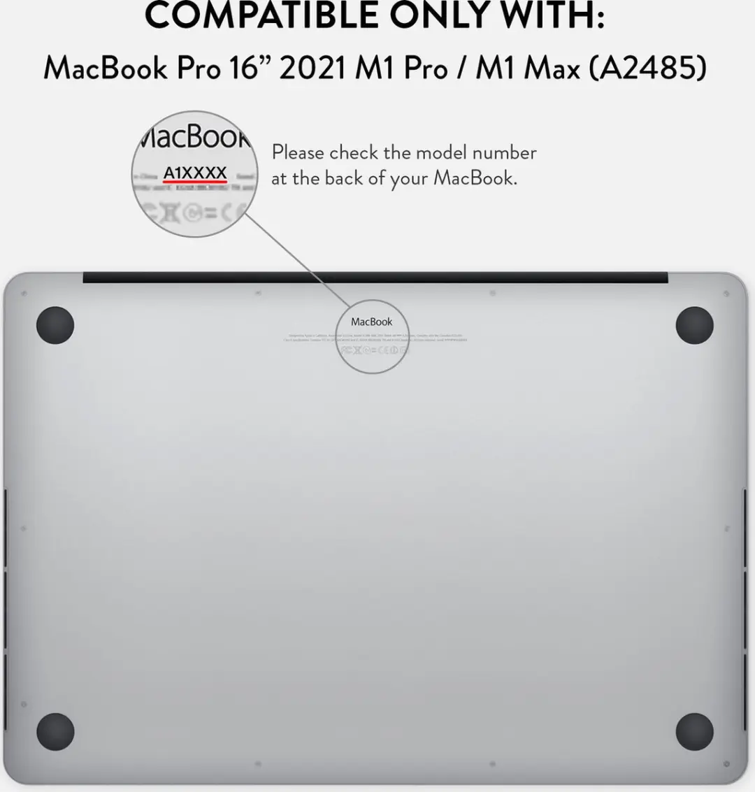 Burga Hard Case MacBook Pro 16 2021 Satin White - 122100