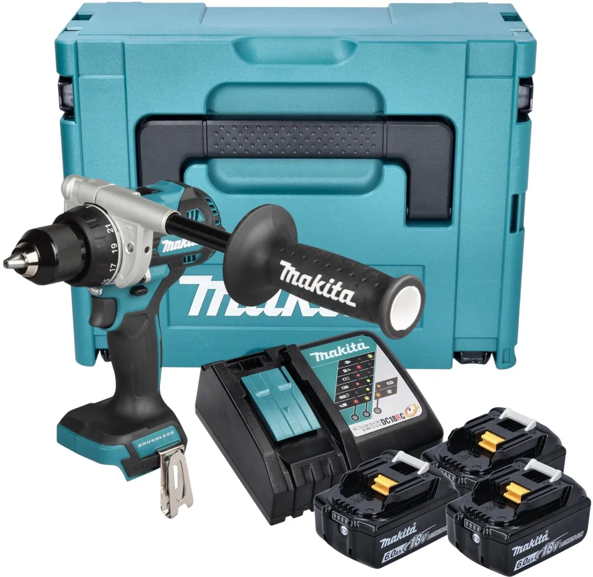 Makita DDF492RG3J Accuboormachine 18V
