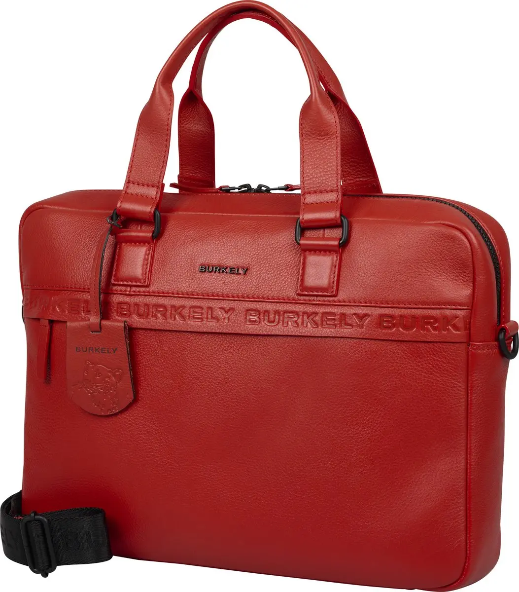 Burkely Minimal Mason Laptoptas 15,6" - Rood