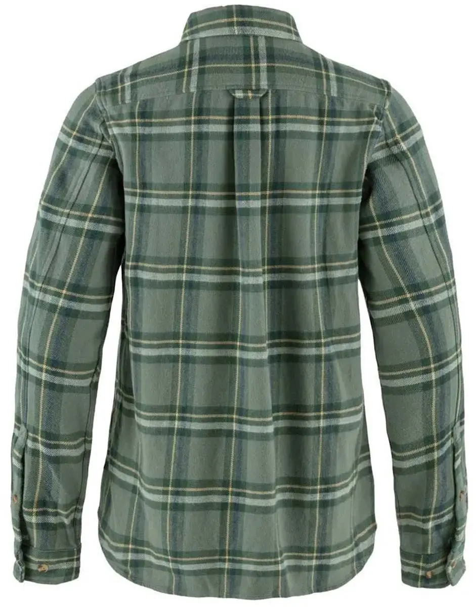 Fjällräven Övik Heavy Flannel Overhemd - Patina Green M