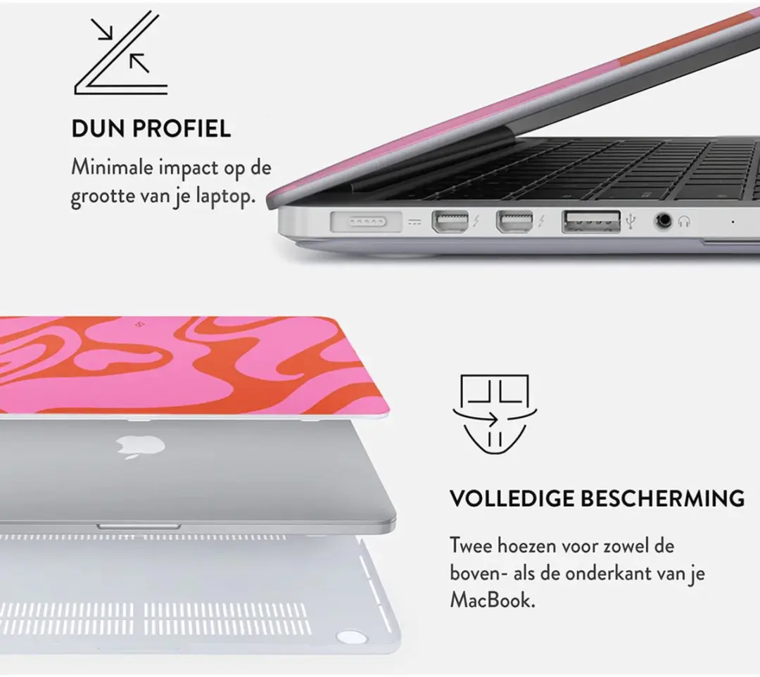 Burga Hard Case MacBook Air 13.6 A2681 - Ride the Wave
