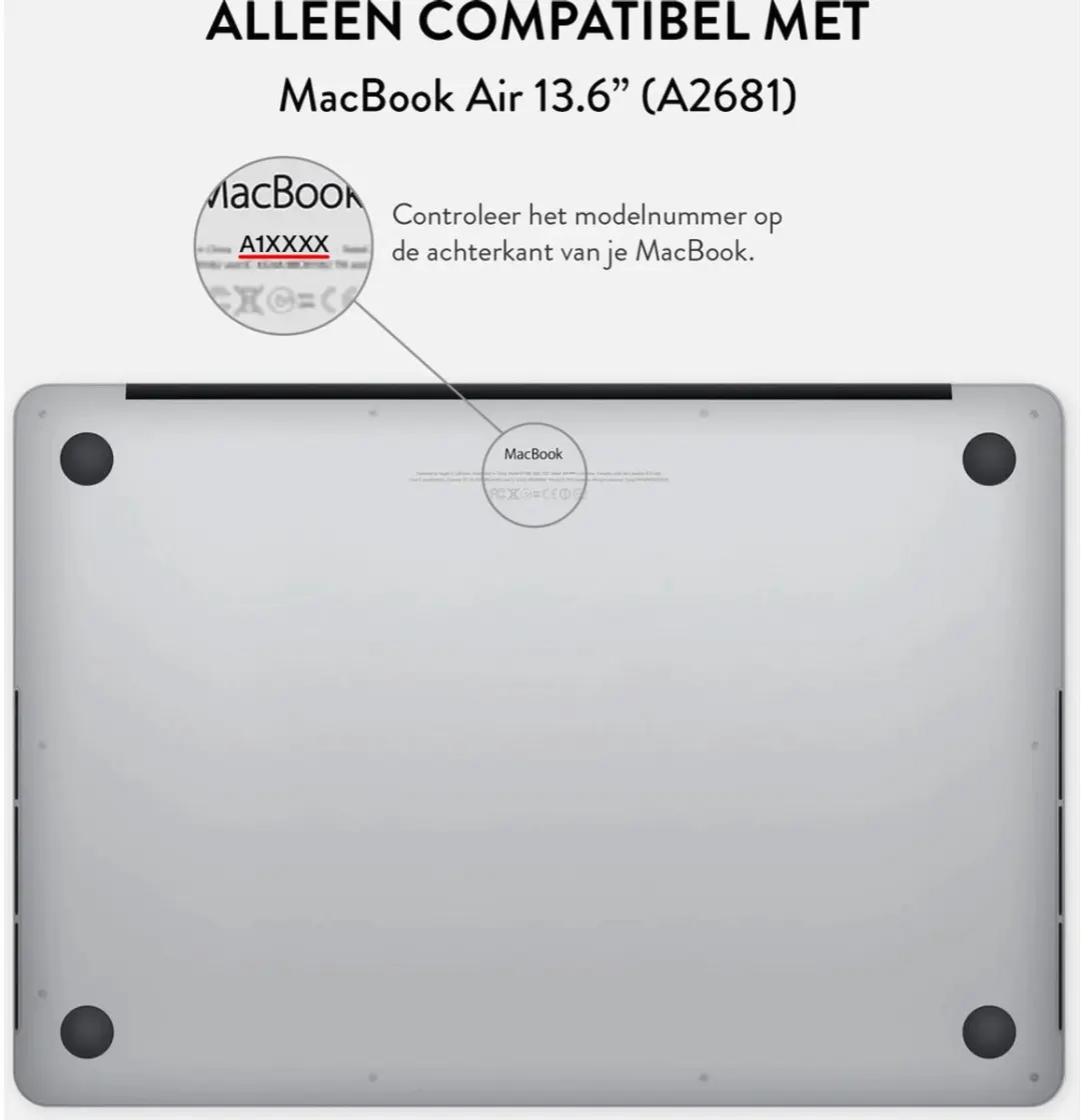 Burga Hard Case MacBook Air 13.6 A2681 - Ride the Wave