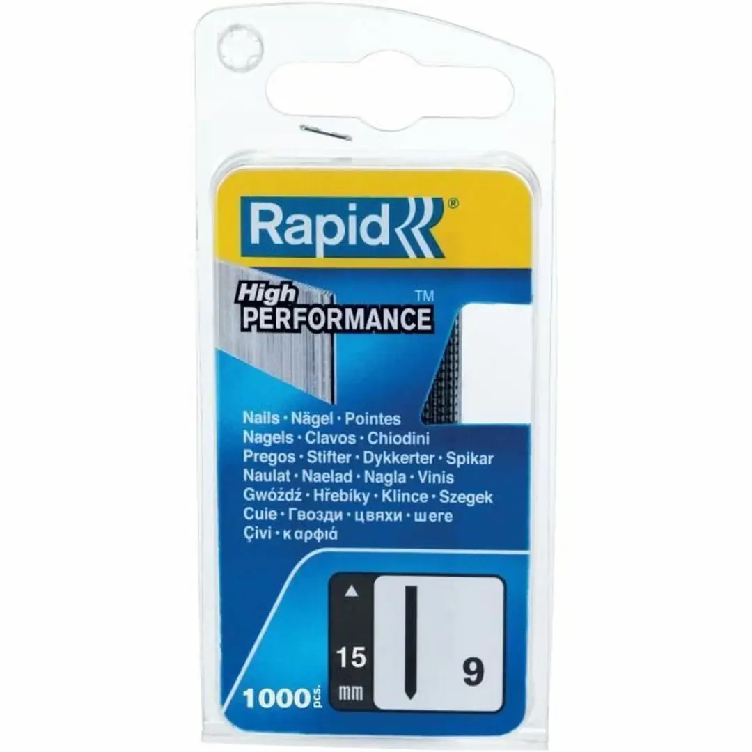 Rapid Nagels 15mm - 1000 Stuks