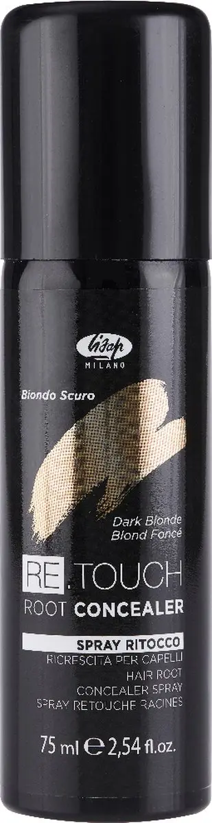 Lisap Spray Color Retouch Root Concealer Dark Blonde 100ml
