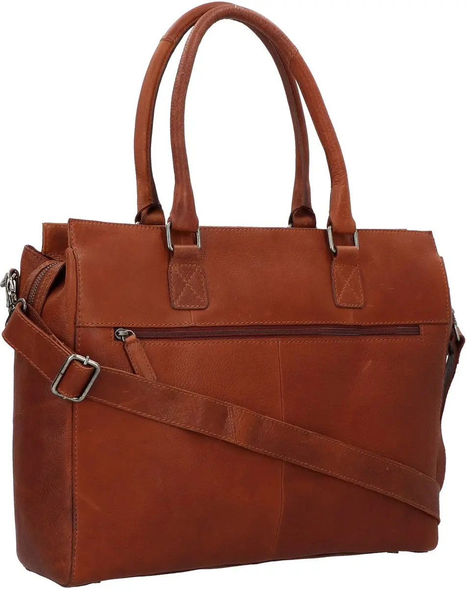 Burkely Fundamentals Avery Laptoptas 15.6" - Cognac