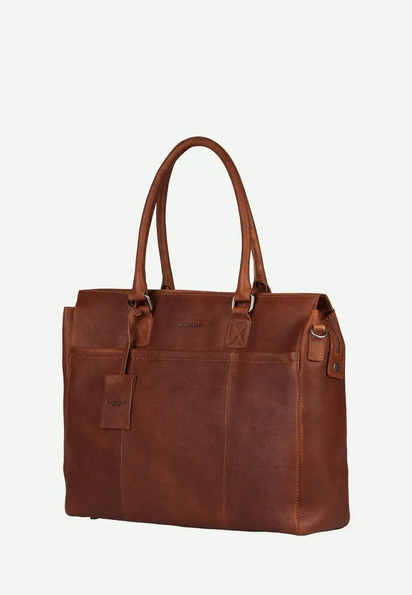 Burkely Fundamentals Avery Laptoptas 15.6" - Cognac