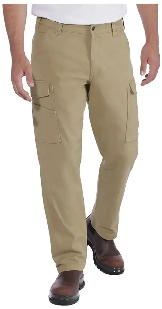 Carhartt Rugged Flex Rigby Cargobroek 34/32 - Dark Khaki - afbeelding 6 van 6