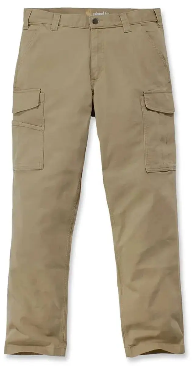 Carhartt Rugged Flex Rigby Cargobroek 34/32 - Dark Khaki