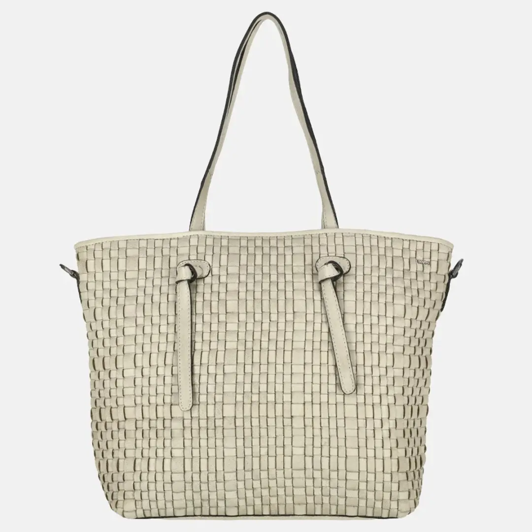 Berba Amalfi Shopper 17 inch - 6 Vakken - Ecru