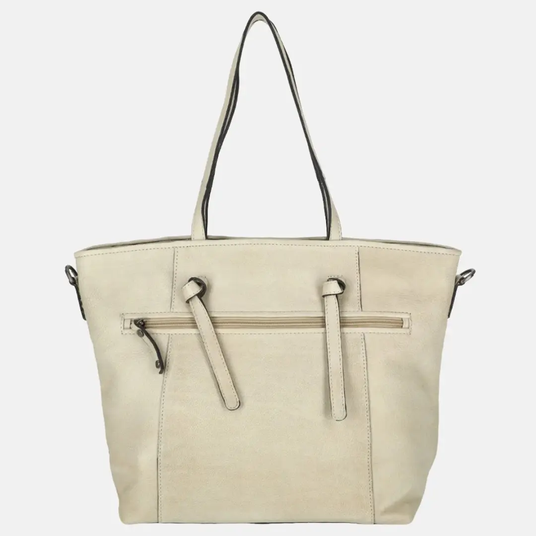 Berba Amalfi Shopper 17 inch - 6 Vakken - Ecru