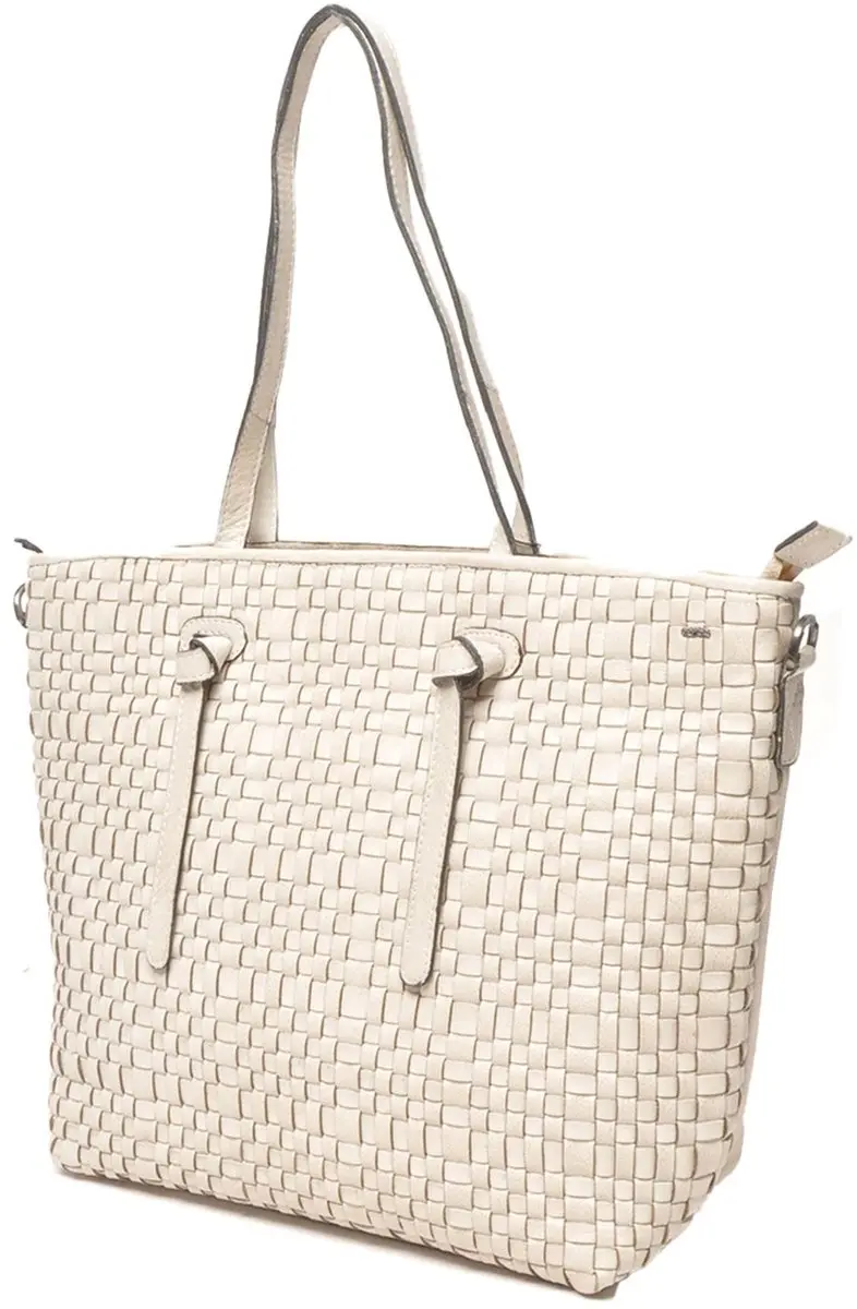 Berba Amalfi Shopper 17 inch - 6 Vakken - Ecru