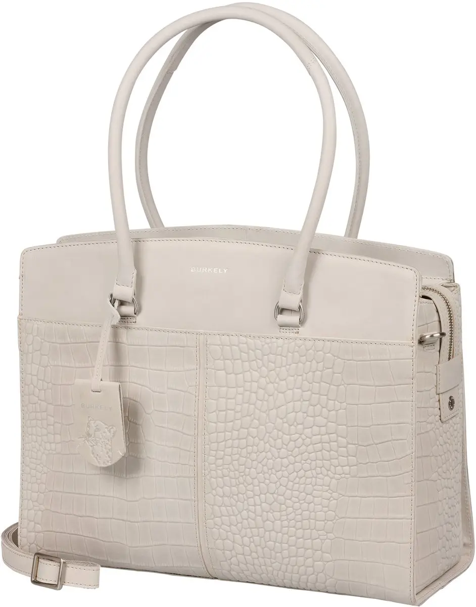 Burkely Cool Colbie Workbag 15.6" Laptoptas - 3 Vakken - Wit
