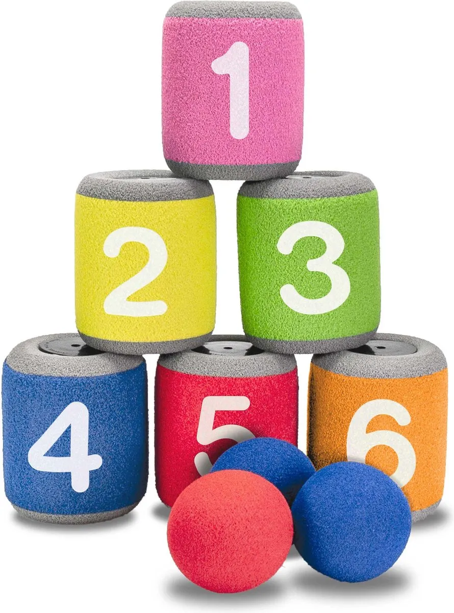 Tactic Foam Blik Werpen 58030 - 4 Spelers