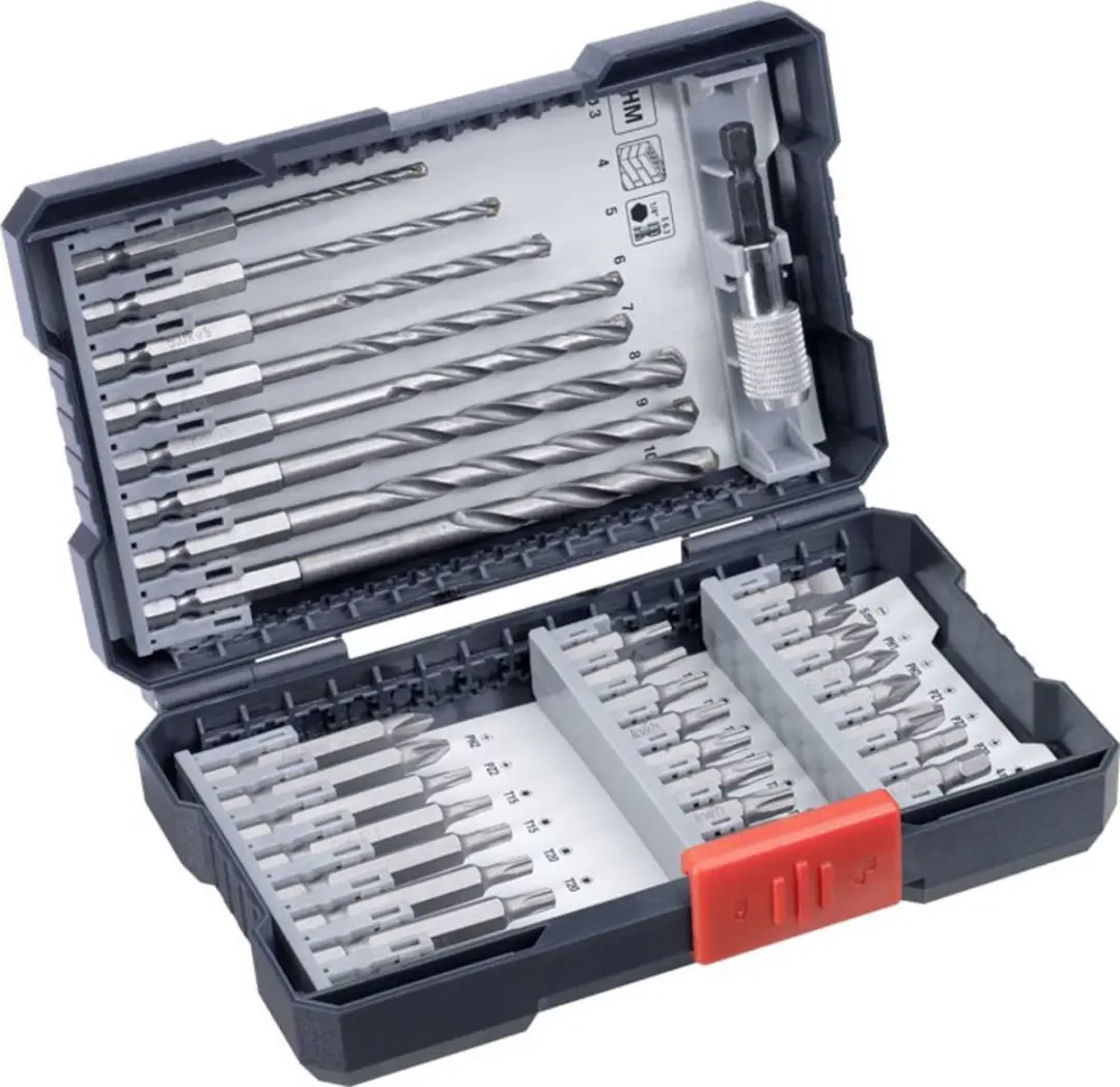 KWB Boor- en Bitassortiment 108940 - 33-delig 3-10mm