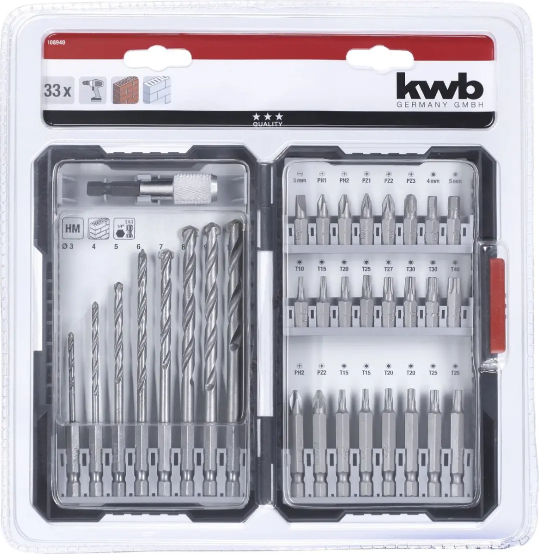 KWB Boor- en Bitassortiment 108940