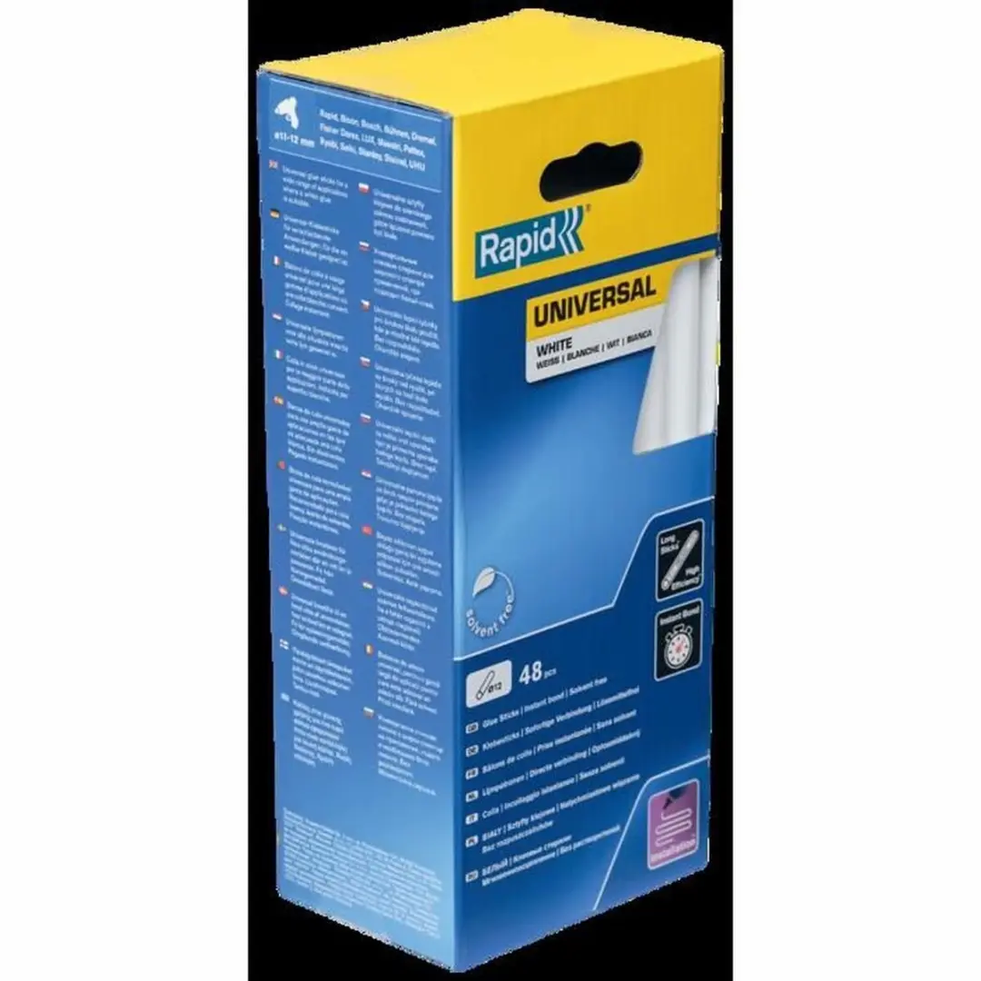 Rapid Universal Lijmsticks 12mm Wit