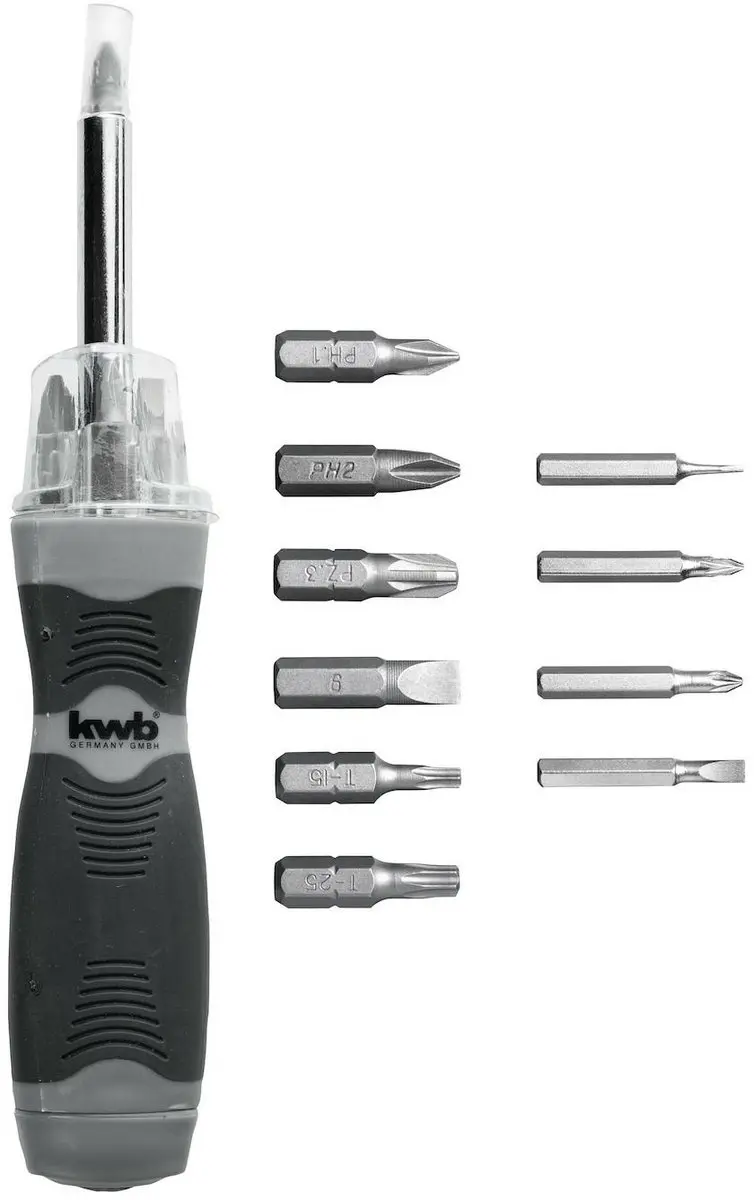 KWB 116890 Schroevendraaier met Bits 4-in-1