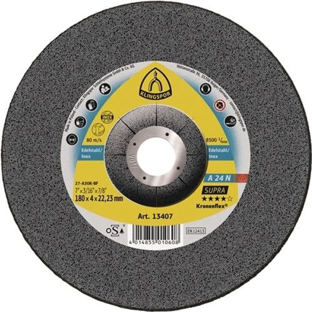 Klingspor Slijpschijf A 24N Supra D125x6mm