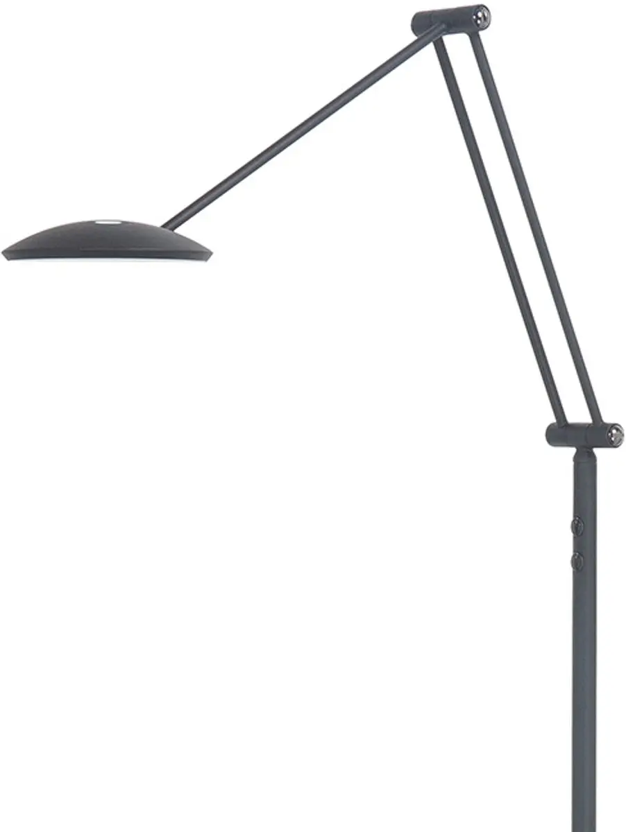 Highlight New Roma LED Vloerlamp - 8W - Zwart
