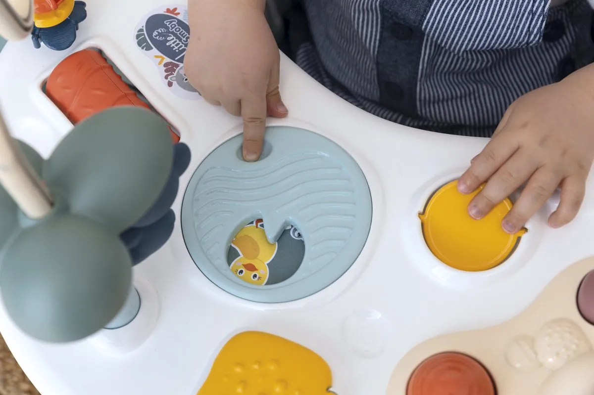 Smoby Little Smoby Cosy Seat Activiteitentafel - Groen - afbeelding 6 van 6