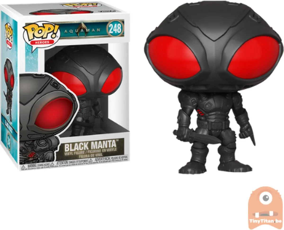 Funko Pop! Aquaman Black Manta #248 Verzamelfiguur - Multi
