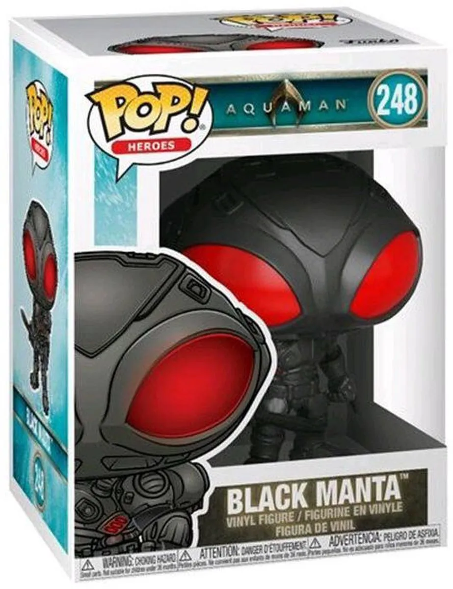 Funko Pop! Aquaman Black Manta #248 Verzamelfiguur - Multi