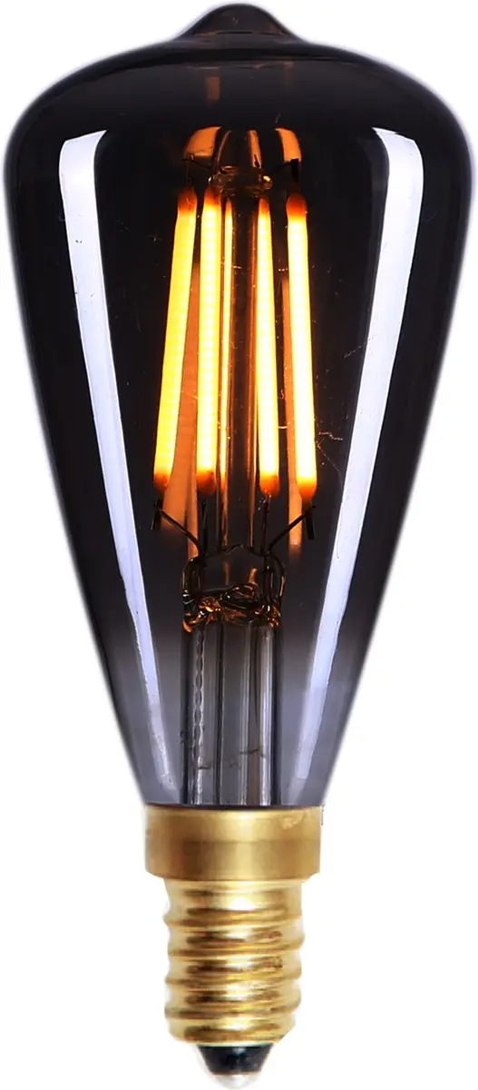 Highlight E14 4W Led Rookglas - 2200K Warm Wit