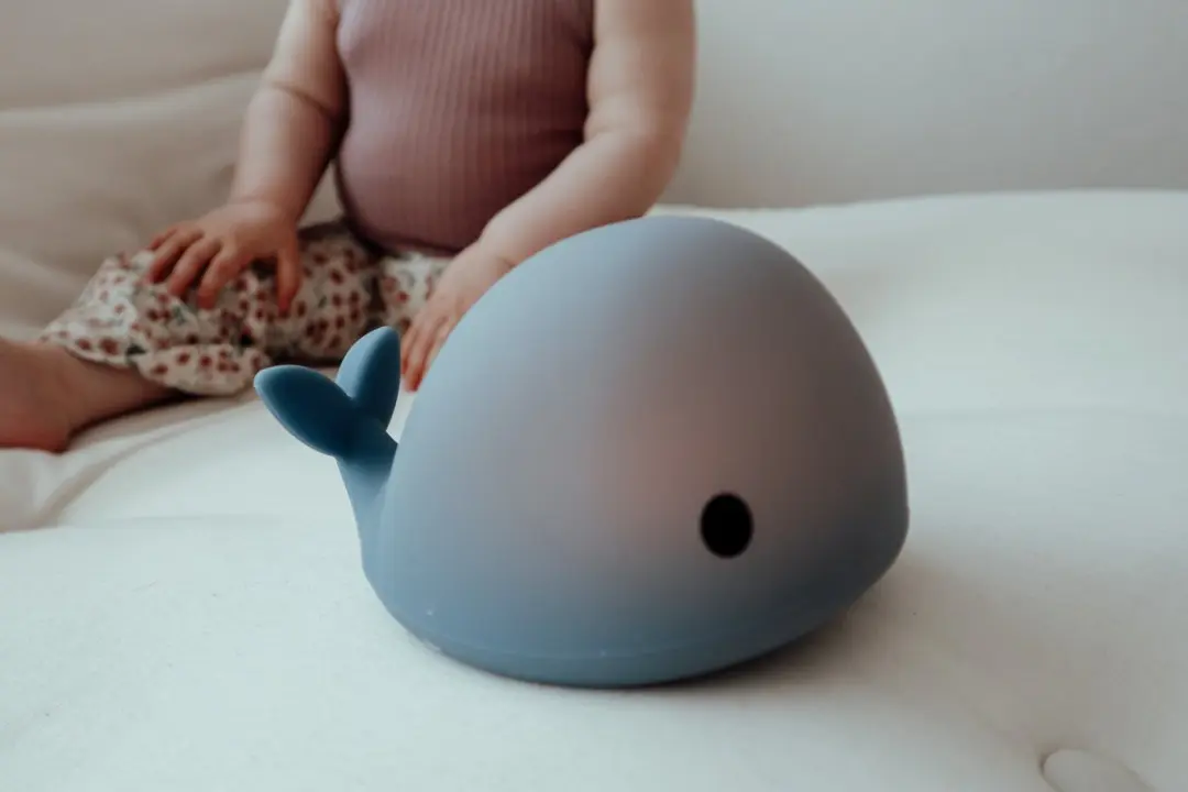 Flow Amsterdam Moby Nachtlampje - Blauw - RGBW - Oplaadbaar