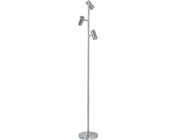 Highlight Burgos LED Vloerlamp 160cm - 3x15W - Mat-chroom