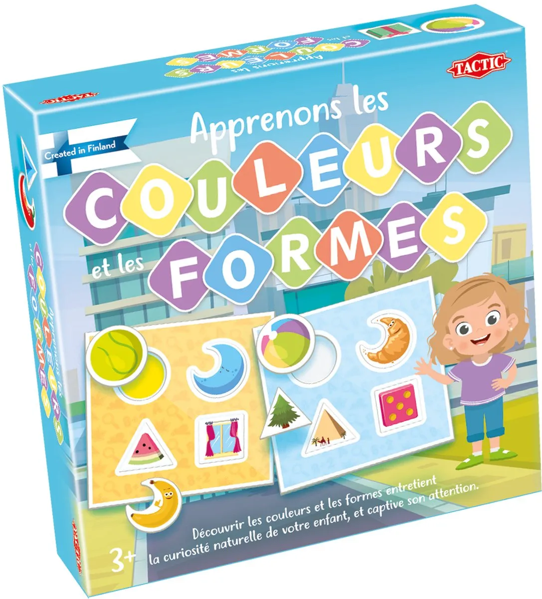 Tactic Apprenons les Couleurs et les Formes - 58326 - Bont