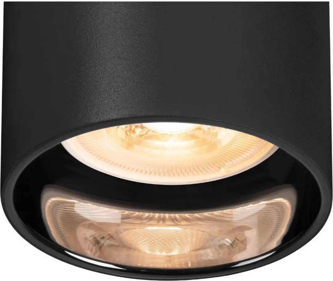 SLV Asto Aluminium Spot - 2x GU10 10W - Zwart