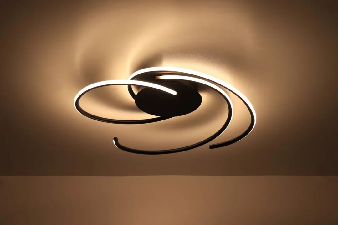 HighLight Reverso Plafondlamp - 48cm - Zwart