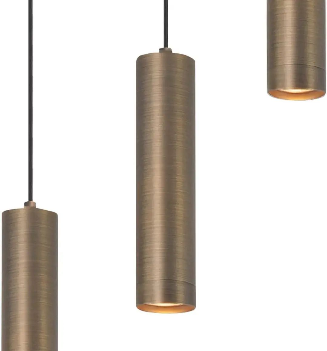 Highlight Perugia 3 Hanglamp - Ø30cm Brons/Zwart